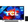 TCL 75" QLED P81K 4K (2025) + TCL Q75H