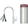 Quooker COMBI + Quooker Flex Round Chrome