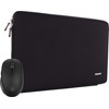 BlueBuilt Laptophoes voor Apple MacBook Pro 14 inch Zwart + Tradendum Muis