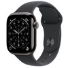 Apple Watch Series 11 Cellular 42mm Titanium  Slate Sportband S/M