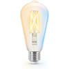 WiZ Edison Filament - Lumière Blanche Chaude à Lumière Blanche Froide - E27 - Transparent