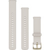 Garmin Bracelet en Silicone Crème/Or 18 mm