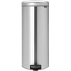 Brabantia NewIcon Poubelle à Pédale 30 Litres Matt Steel