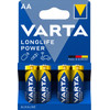 Varta Longlife Power AA Blister 4 Pièces