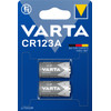 VARTA Lithium Cylindrical CR123A BLI 2 Units