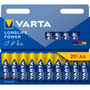 Varta Longlife Power AA Lot de 20 Pièces