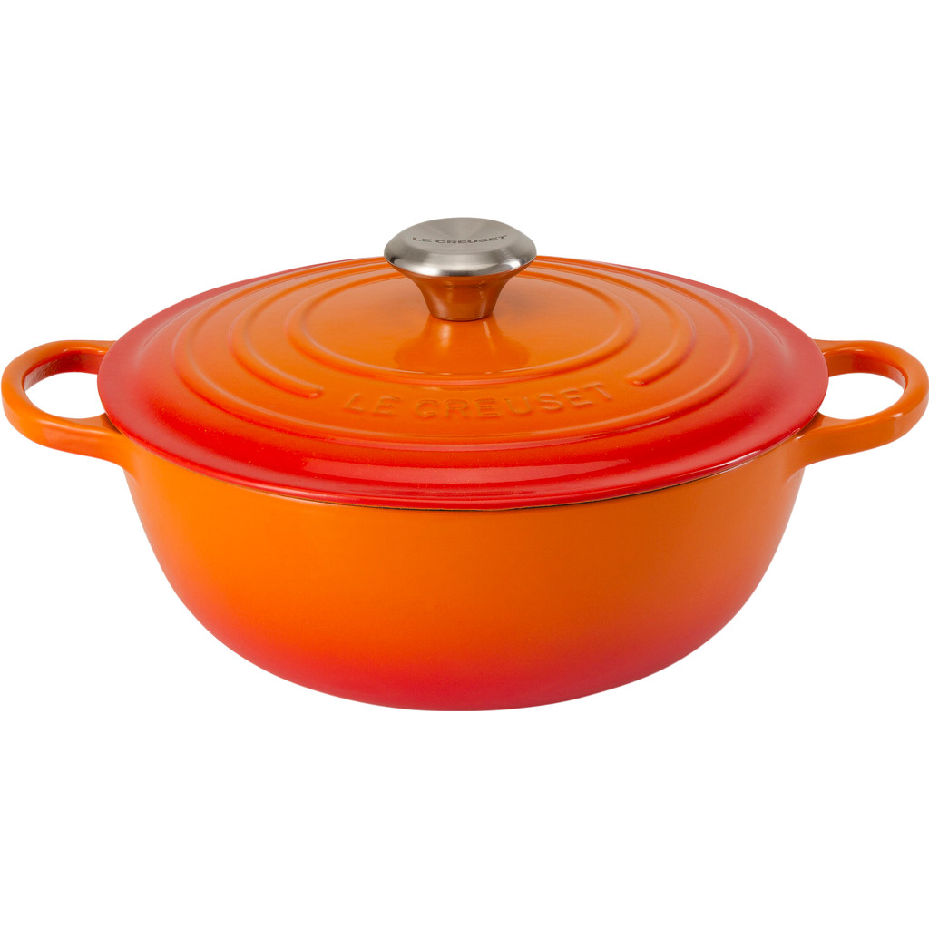 Le Creuset Marmite Braadpan 32 cm Oranje-rood