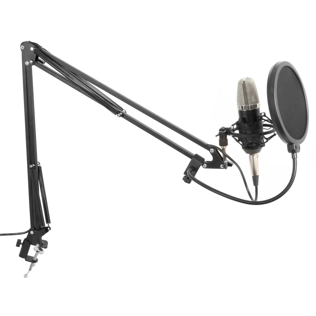 Vonyx Studio Set de Microphone à Condensateur