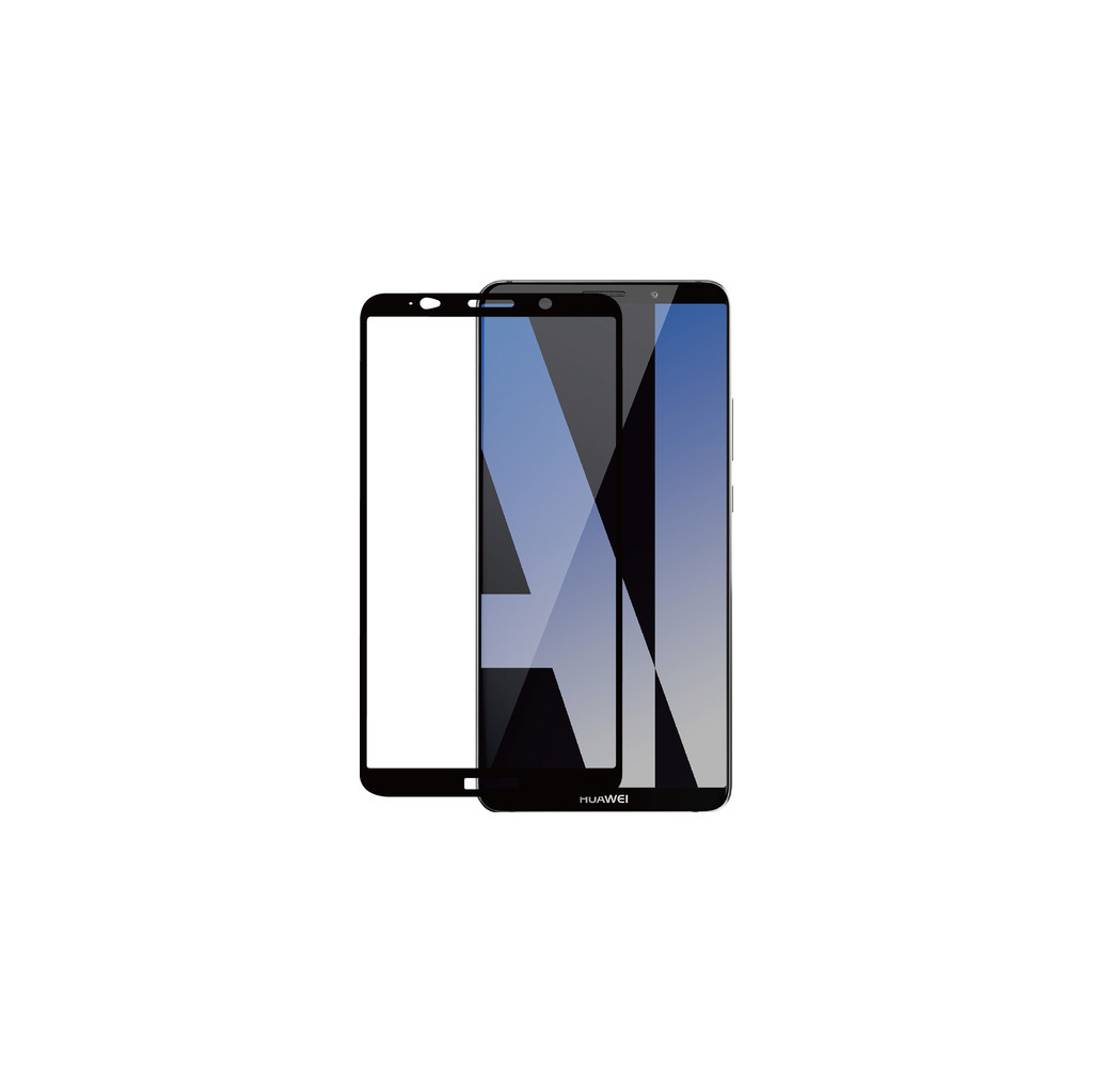 Azuri Verre Trempé Huawei Mate 10 Pro Protège-écran Verre Noir