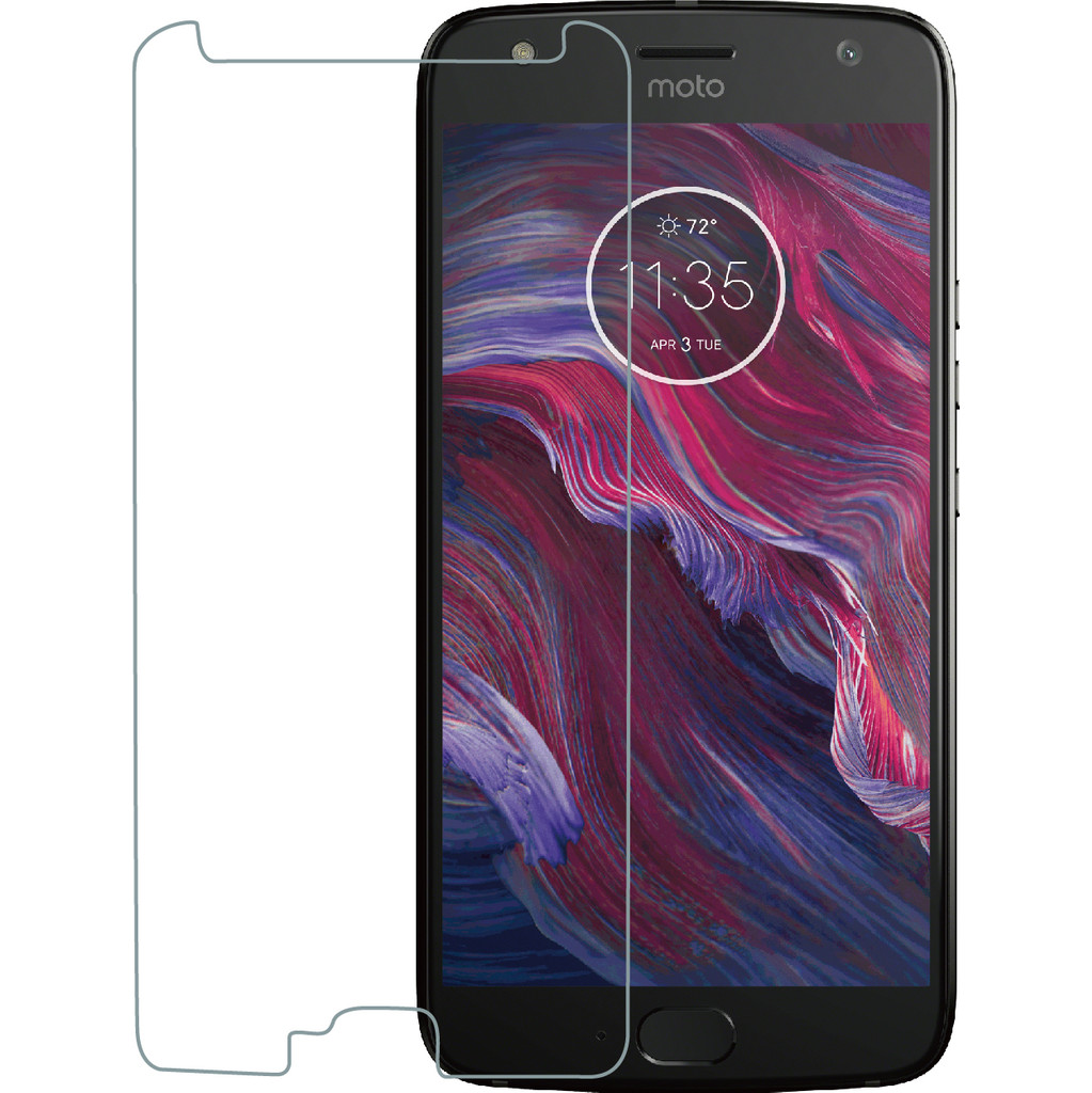 Azuri Motorola Moto X4 Protège-écran en Verre trempé