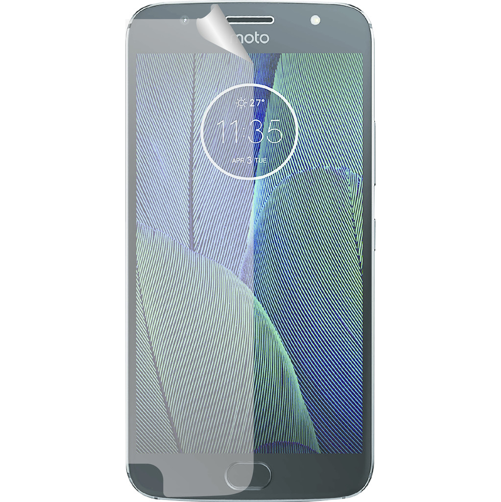 Azuri Motorola Moto G5S Plus Protège-écran Plastique Lot de 2