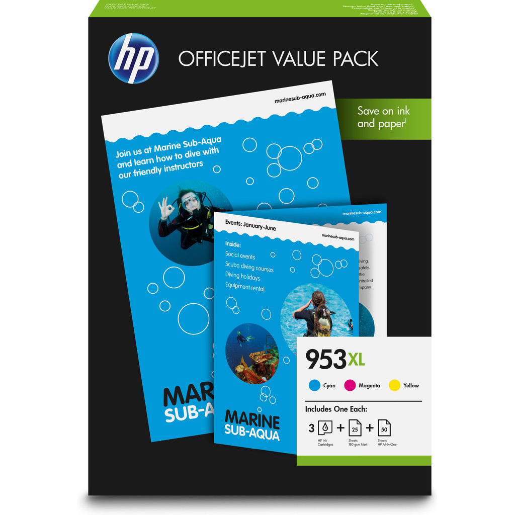 HP 953XL Office Value Pack