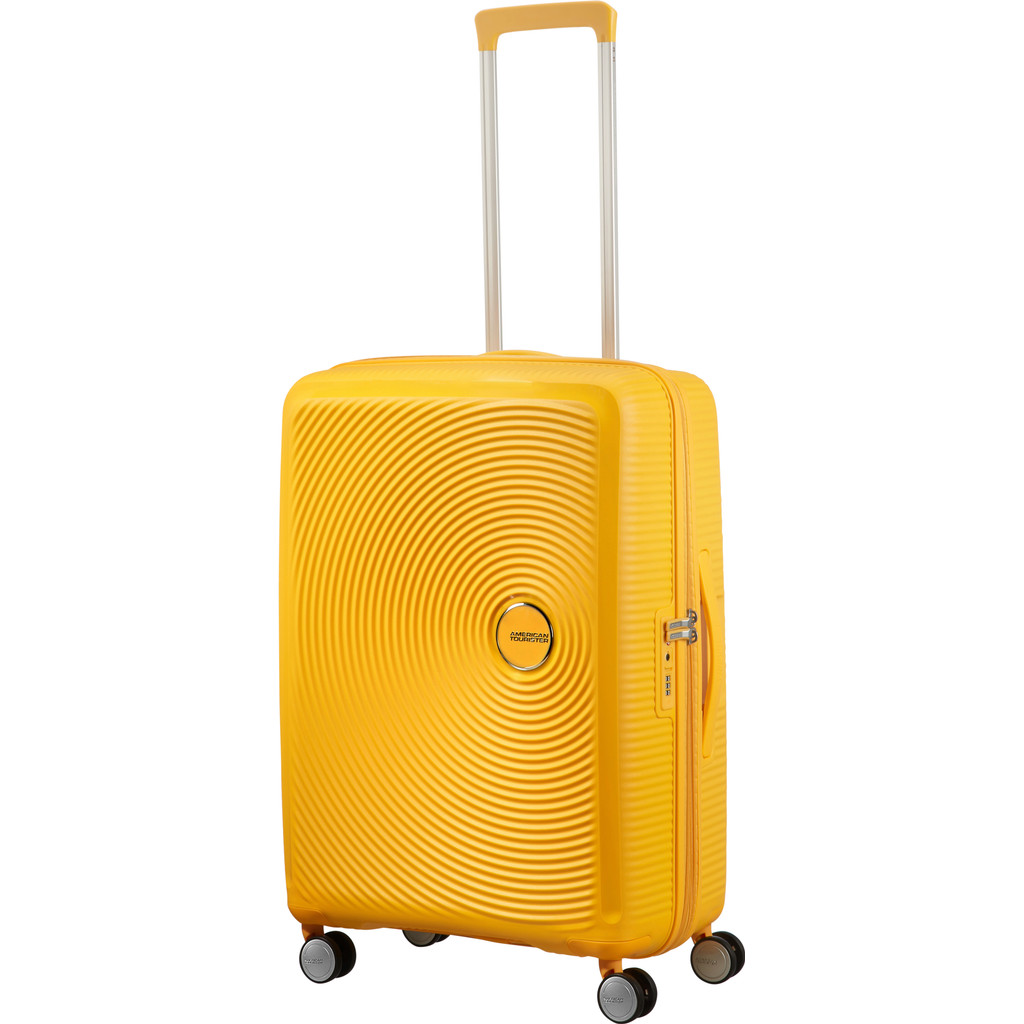 American Tourister Soundbox Expandable Spinner 67 cm Golden Yellow