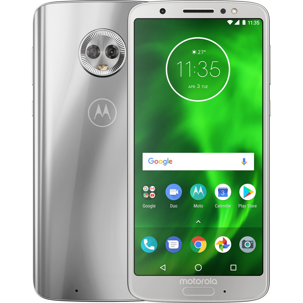 Motorola Moto G6 Argent