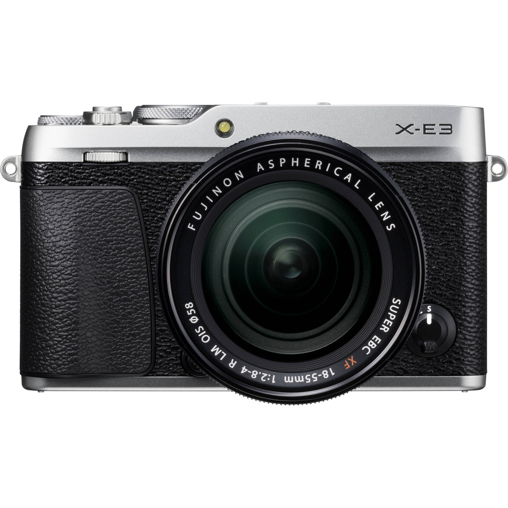 Fujifilm X-E3 Argent + 18 - 55 mm R LM OIS