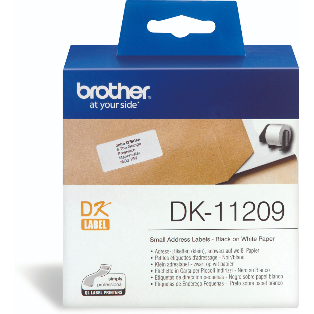 Brother DK-11209 Étiquettes (29 x 62 mm) 1 Rouleau
