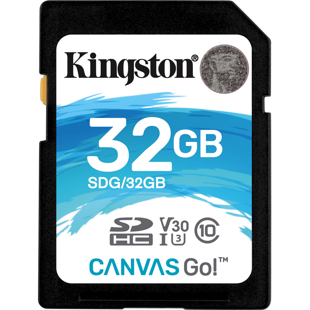 Kingston SDHC Canvas Go! 32 Go 90 MB/s
