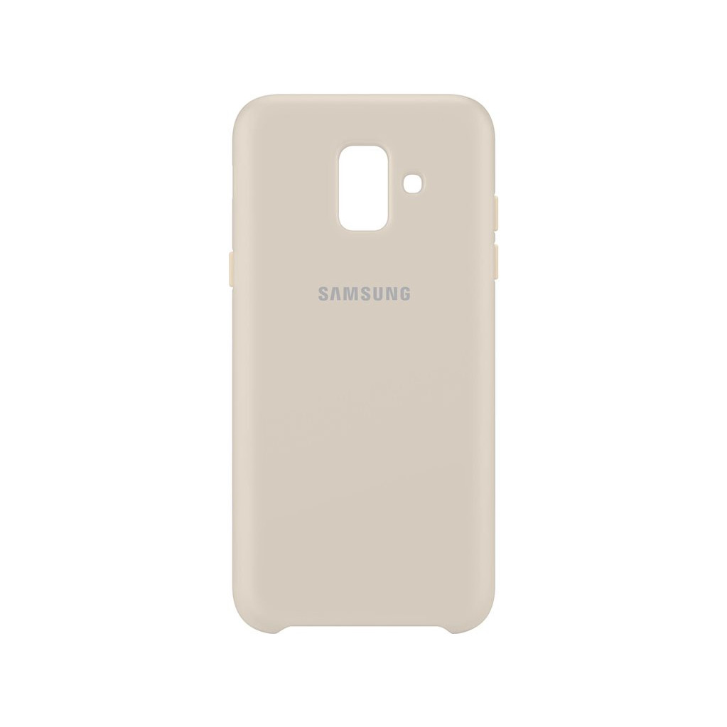 Samsung Galaxy A6 (2018) Dual Layer Cover Coque Arrière Beige