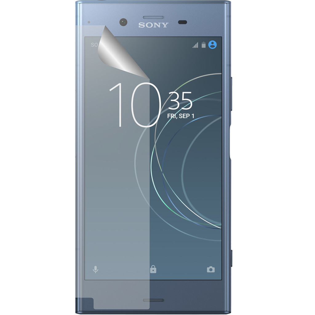 Azuri Sony Xperia XZ1 Protège-écran Plastique Lot de 2