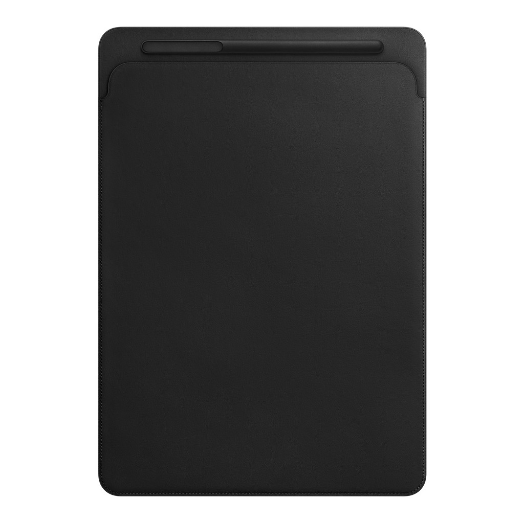 Apple Housse en Cuir iPad Pro 12,9 pouces Noir