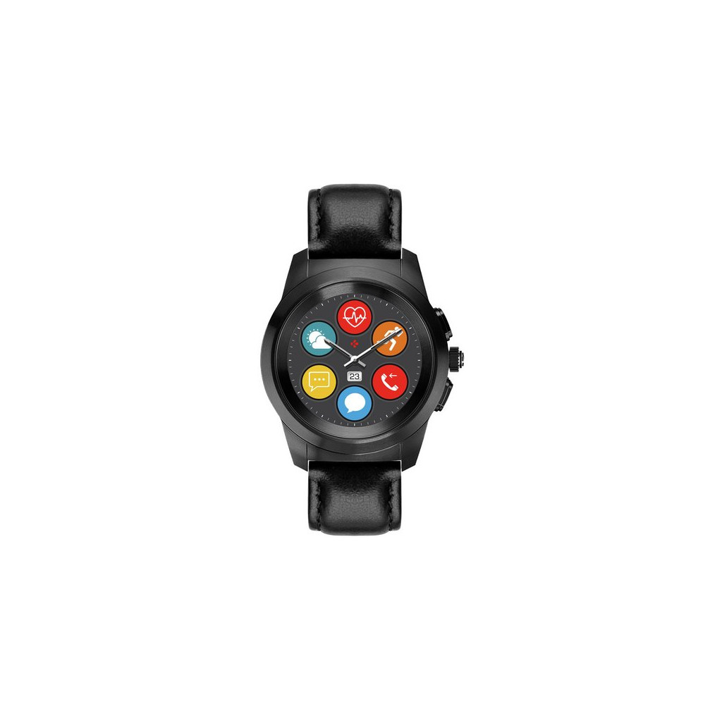 MyKronoz ZeTime 44mm Smartwatch Premium Noir