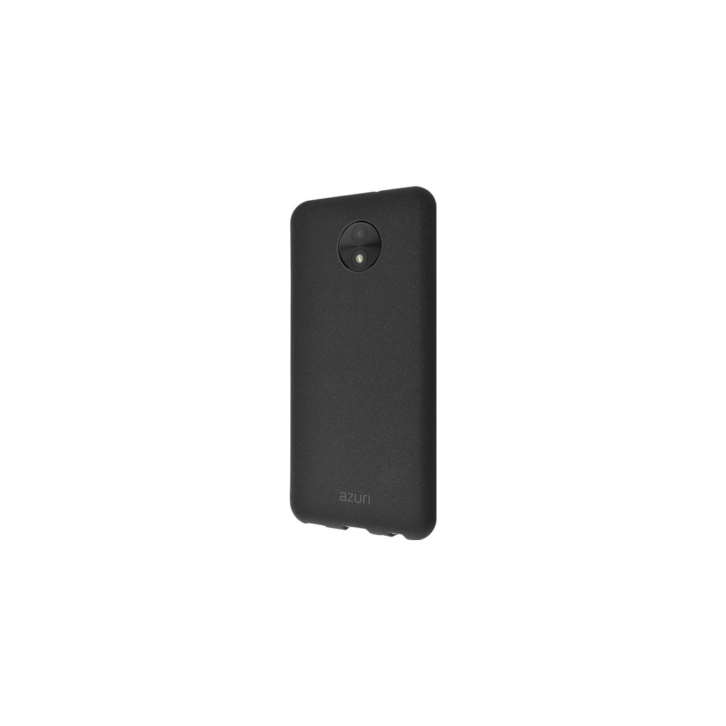 Azuri Flexible Sand Motorola C Plus Coque arrière Noir