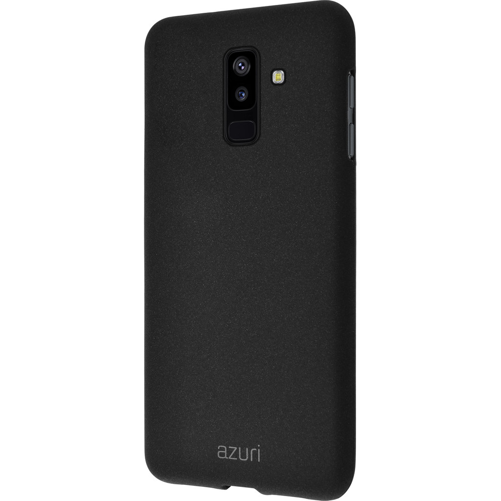 Azuri Flexible Sand Coque Arrière Samsung Galaxy A6 Plus (2018) Noir
