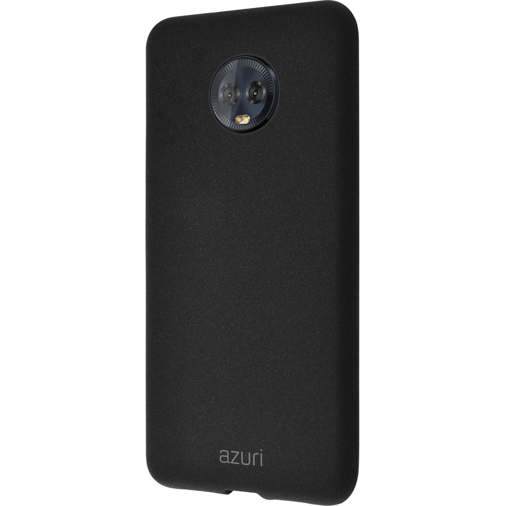 Azuri Flexible Sand Coque arrière Motorola Moto G6 Noir
