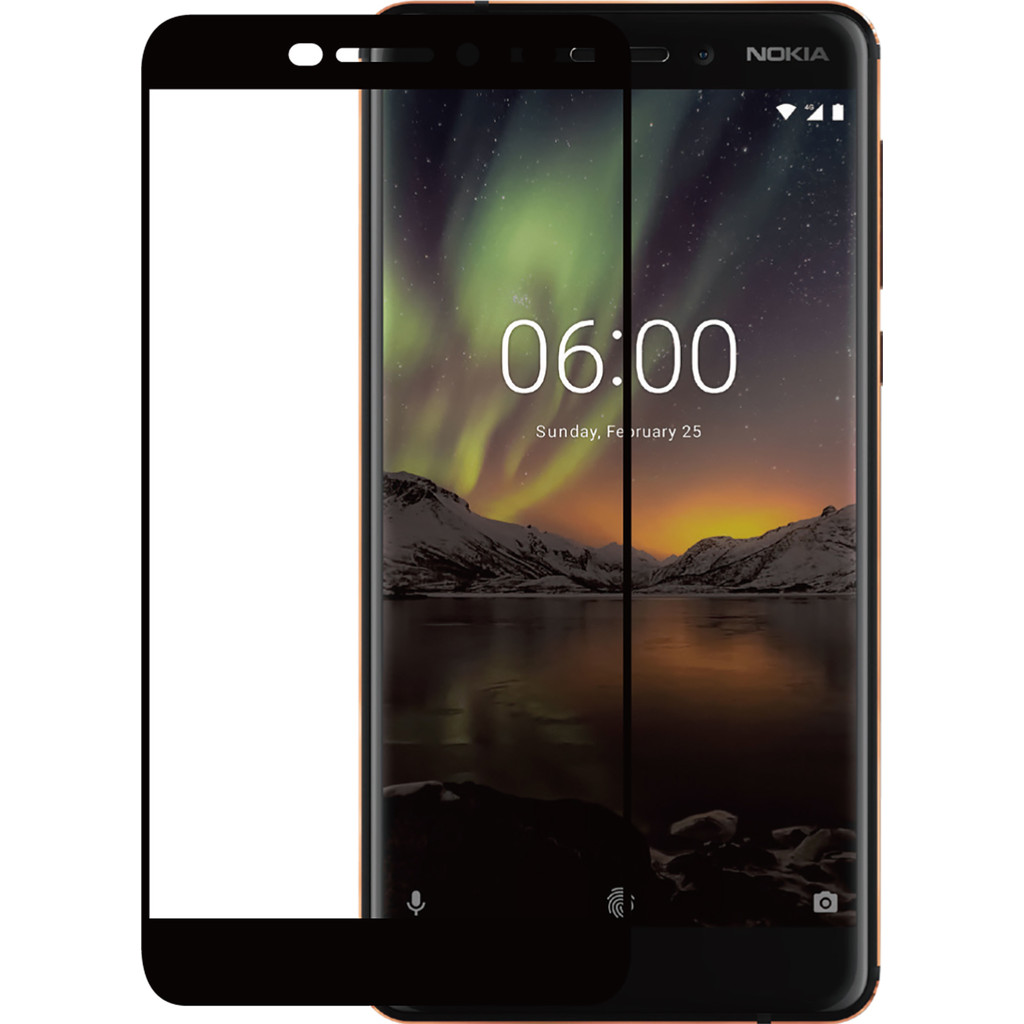Azuri Nokia 6 (2018) Protège-écran en verre trempé