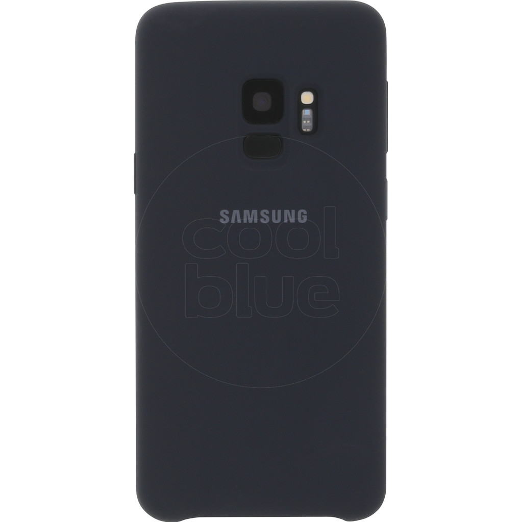 Samsung Galaxy S9 Coque arrière Silicone Noir