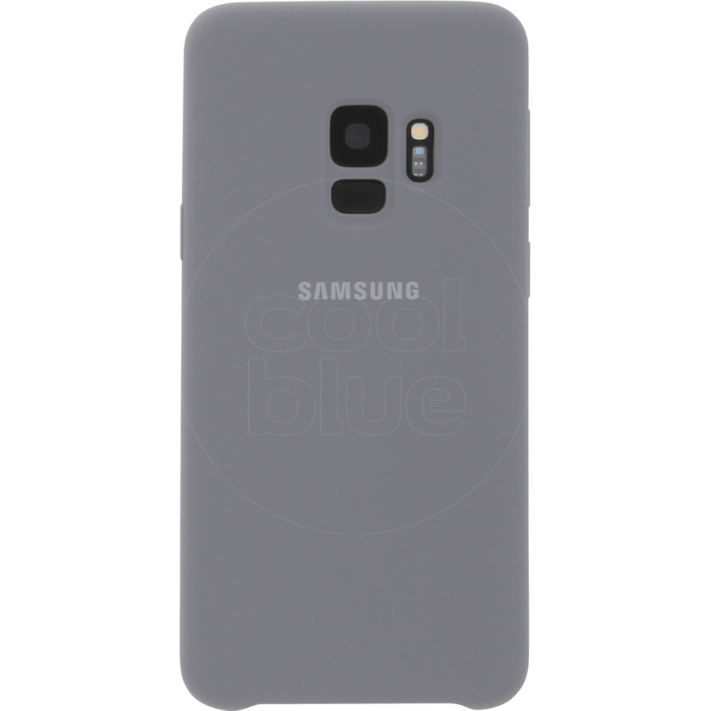 Samsung Galaxy S9 Coque arrière Silicone Gris