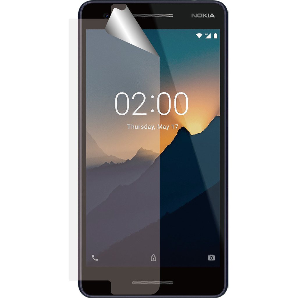 Azuri Protège-écran Plastique Nokia 2 (2018) Lot de 2
