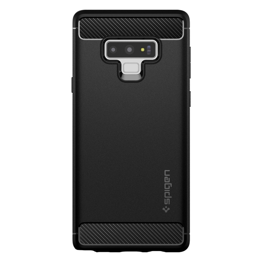 Coque arrière Spigen Rugged Armor Samsung Galaxy Note 9 Noir