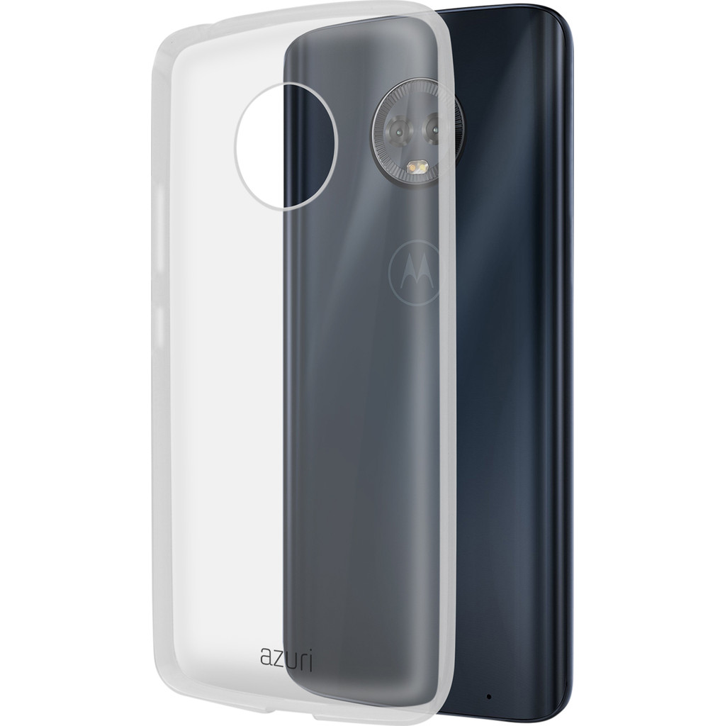 Azuri TPU Coque Arrière Motorola Moto G6 Transparent