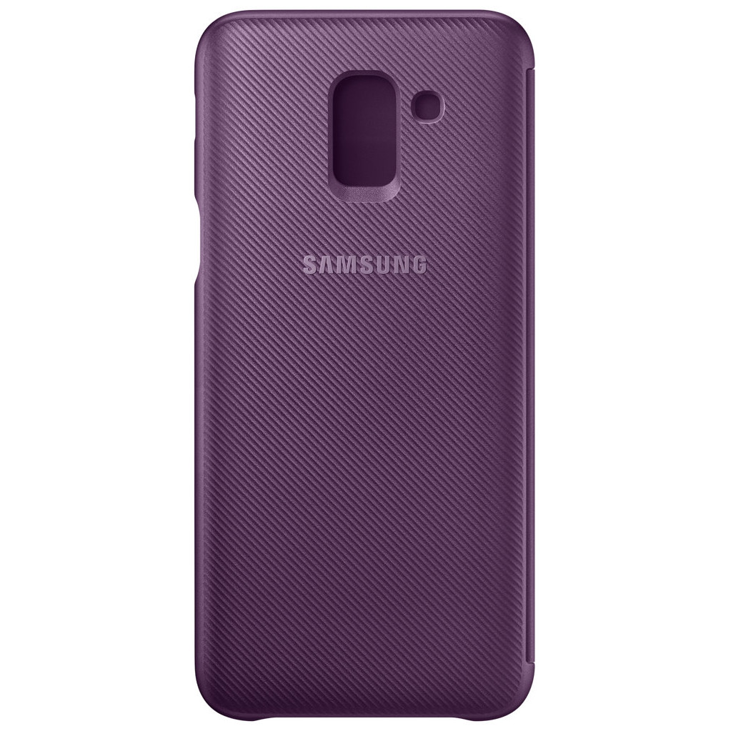 Samsung Galaxy J6 (2018) Wallet Cover Book Case Violet