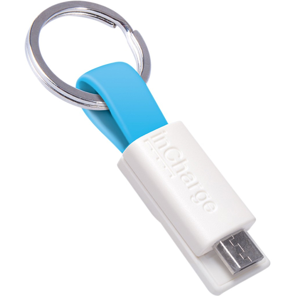 InCharge Câble Micro-USB 3,8 cm Bleu