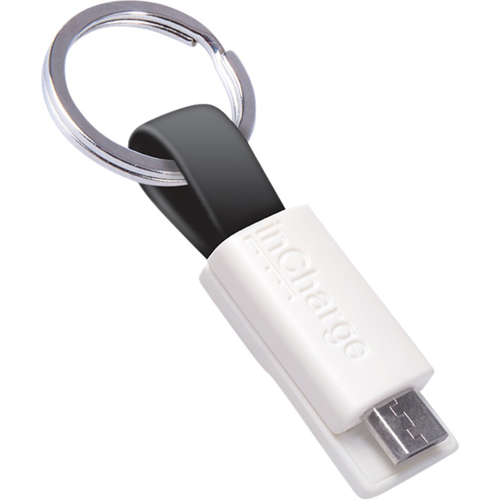 InCharge Câble Micro-USB 3,8 cm Noir