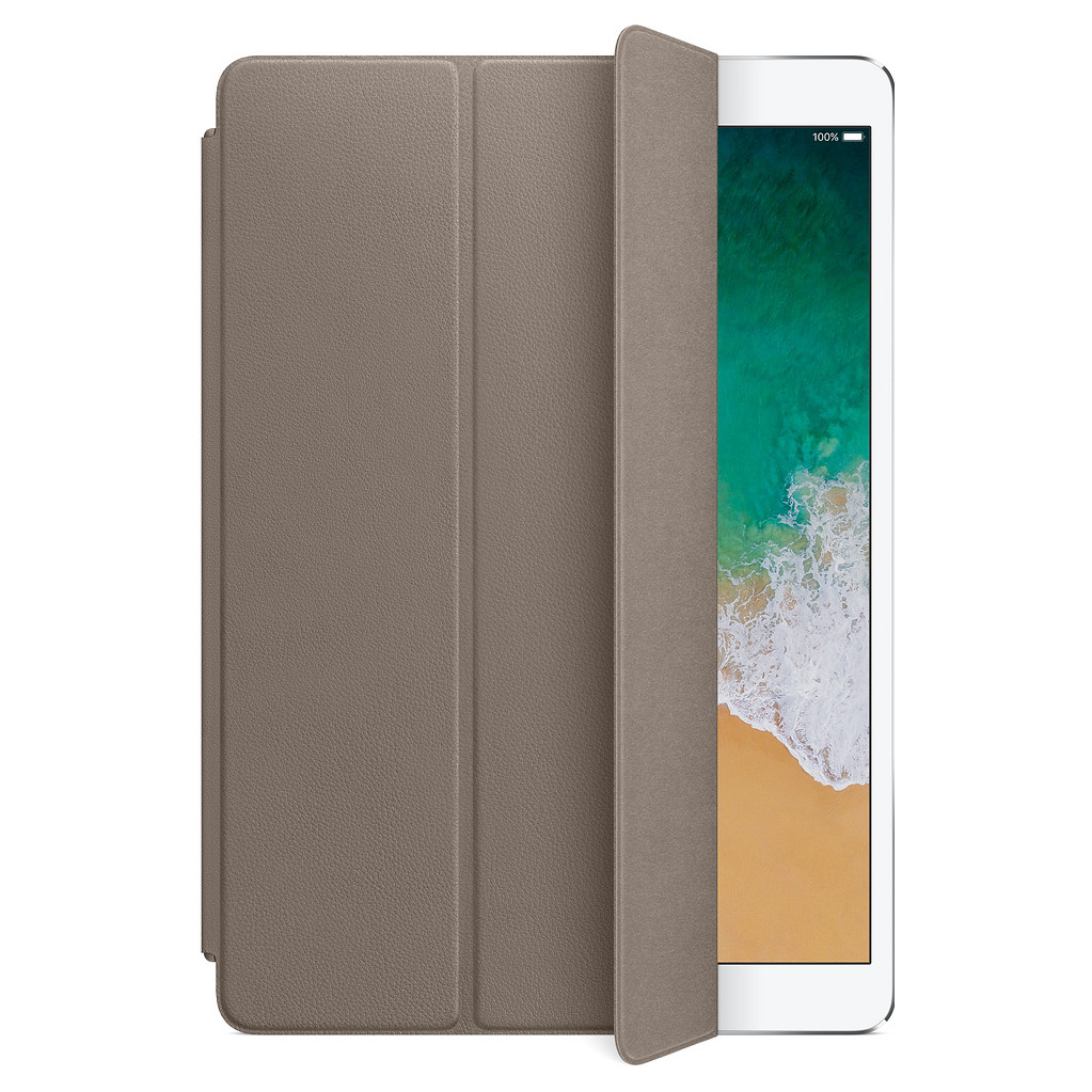 Apple iPad Pro 10,5 pouces Smart Cover en Cuir Taupe