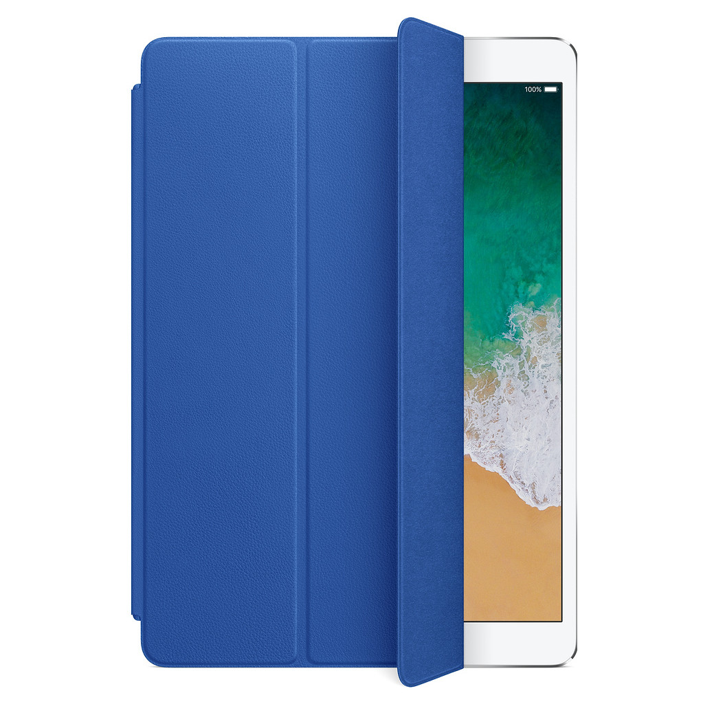Apple iPad Pro 10,5 pouces Smartcover en Cuir Bleu électrique