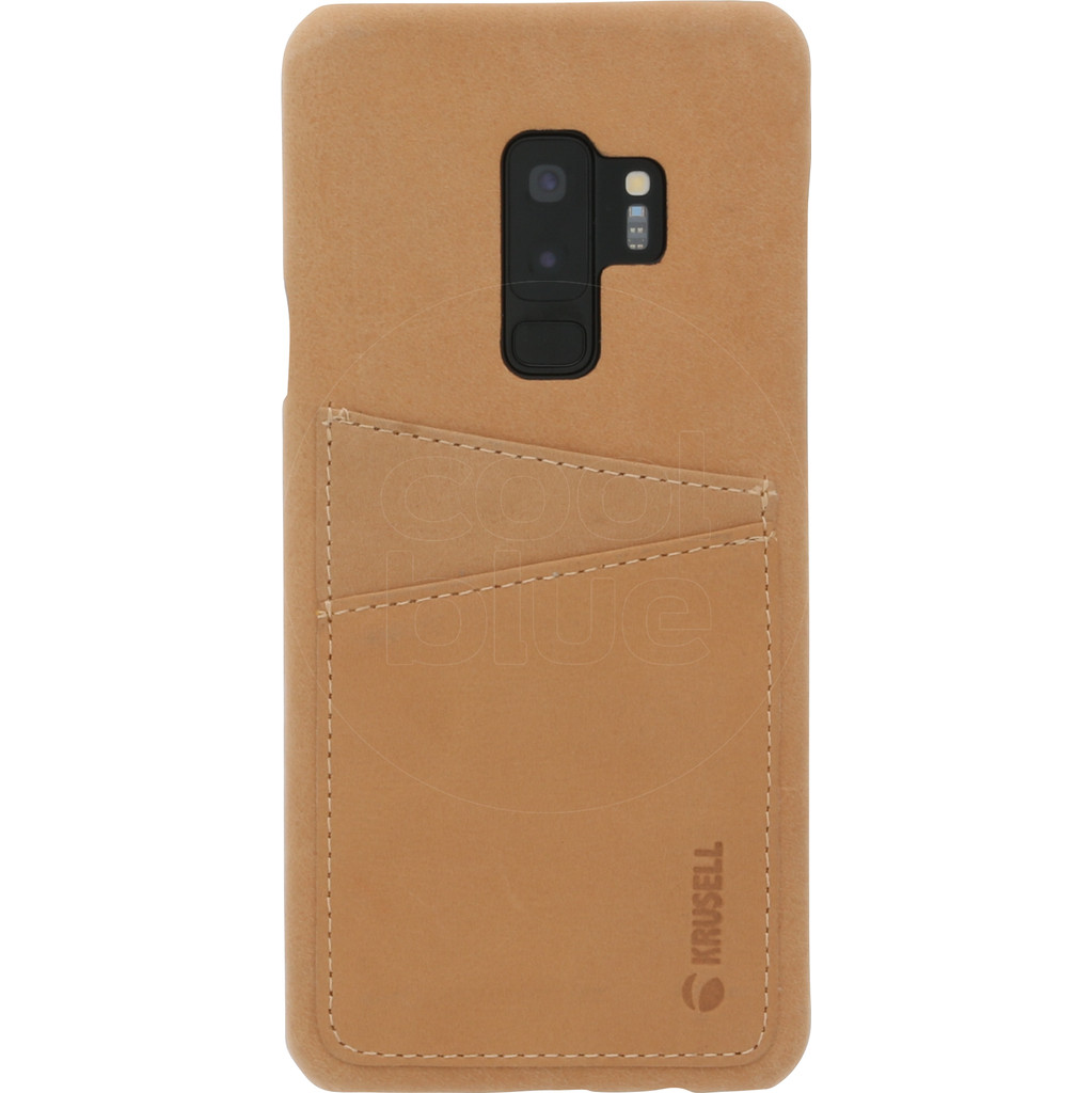 Krusell Sunne Card Samsung Galaxy S9 Plus Coque arrière Beige