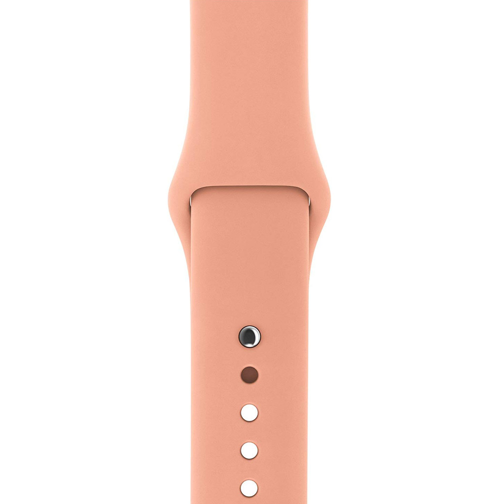 Apple Watch 42 mm Bracelet de montre en Silicone Sport Rose flamant
