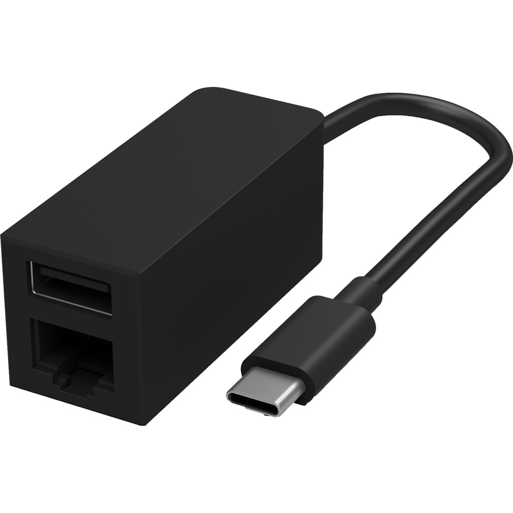 Microsoft Surface Convertisseur USB Type-C vers Ethernet et USB Type-A