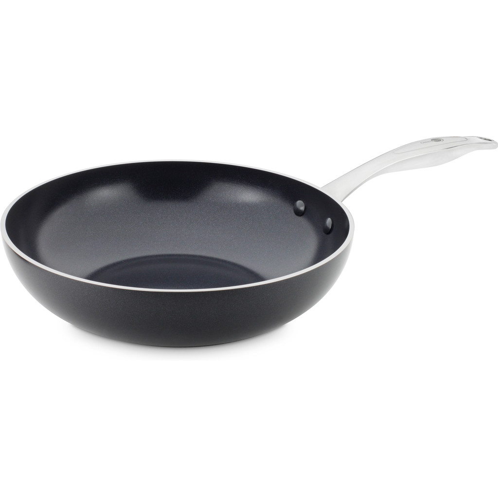 GreenPan Brussels wok en céramique 28 cm - 3,5 L