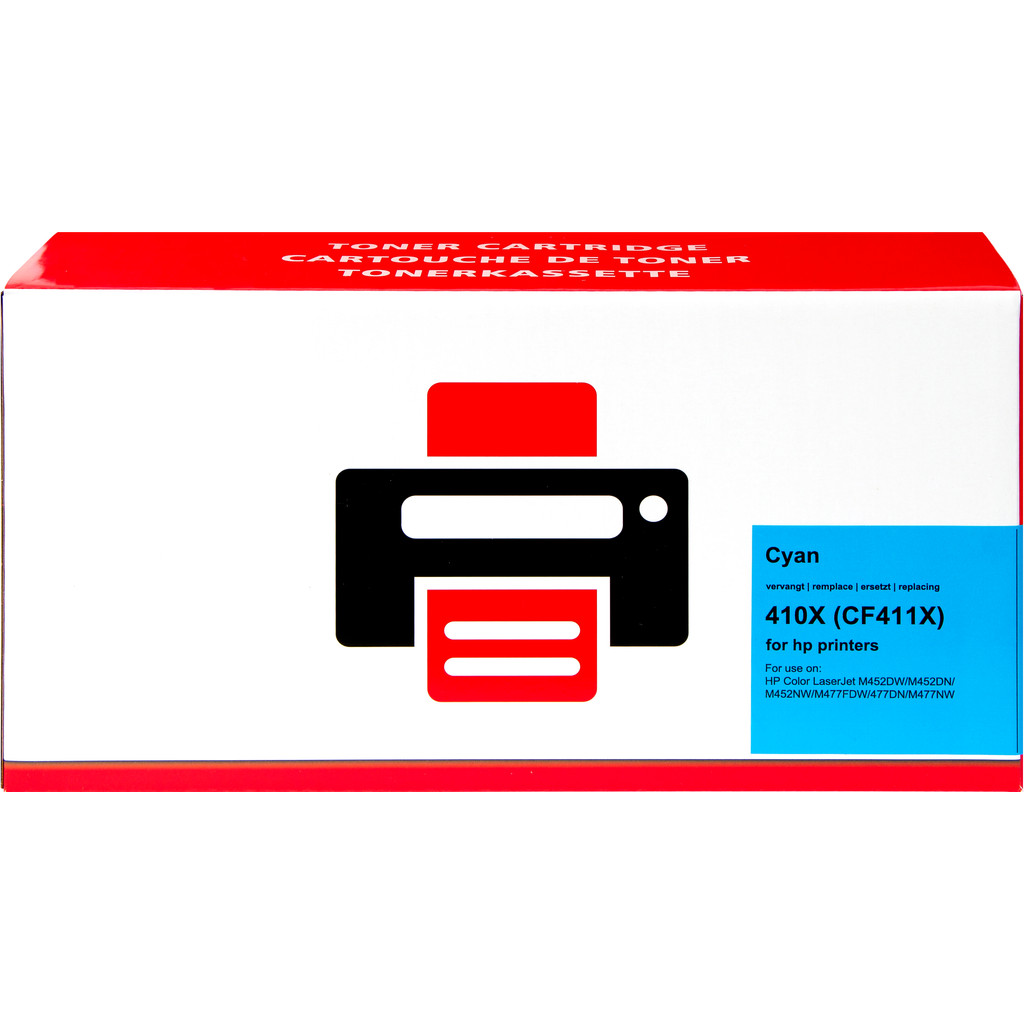 Marque distributeur 410X Toner Cyan XL pour imprimantes HP (CF411X)