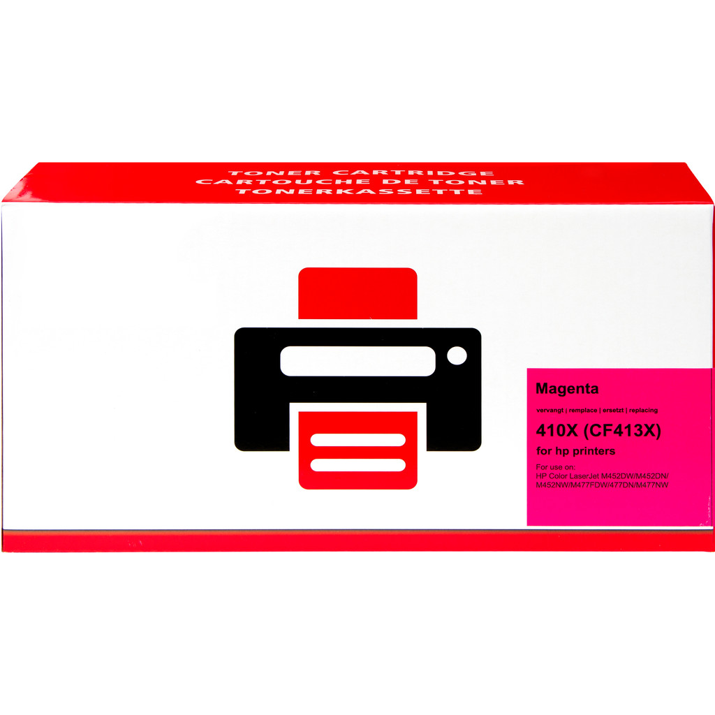 Marque distributeur 410X Toner Magenta XL pour imprimantes HP (CF413X)
