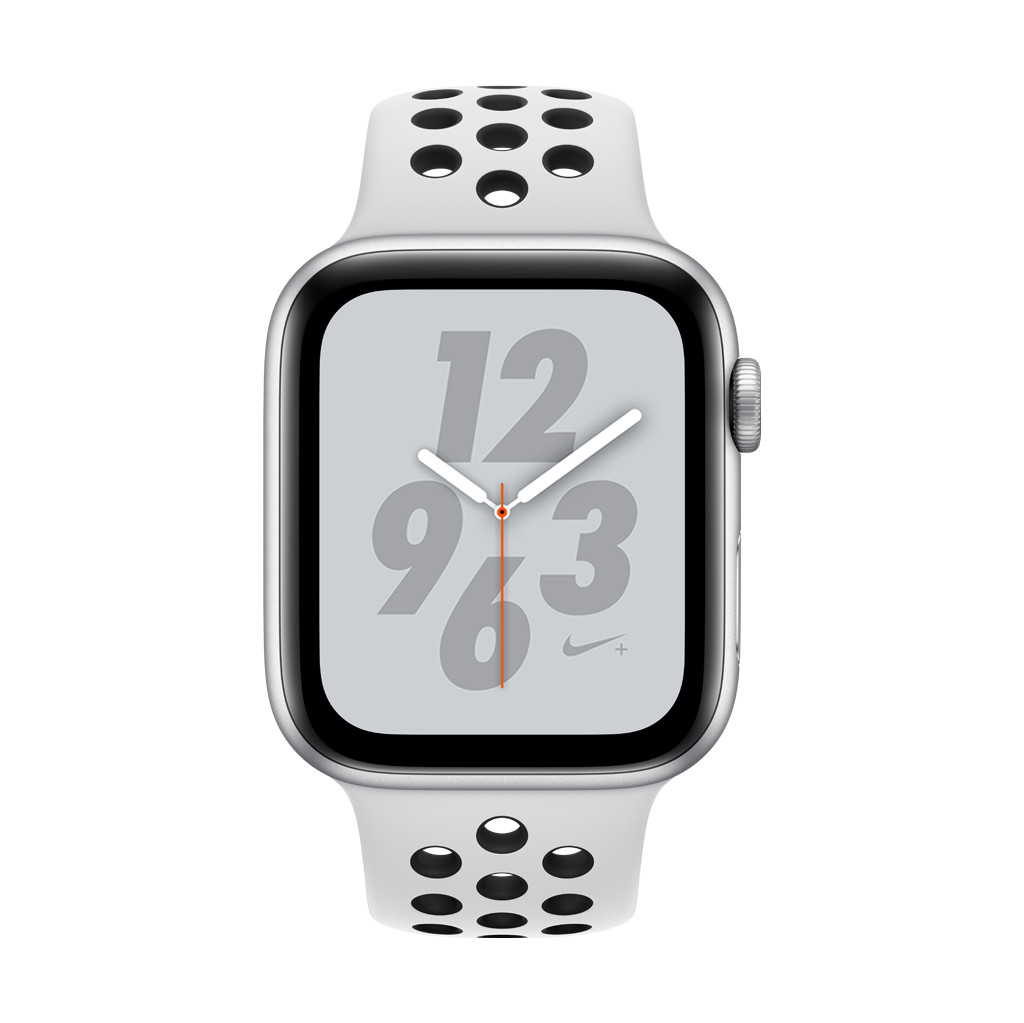 Apple Watch Series 4 44 mm Bracelet Sport Nike+ Argent Aluminium