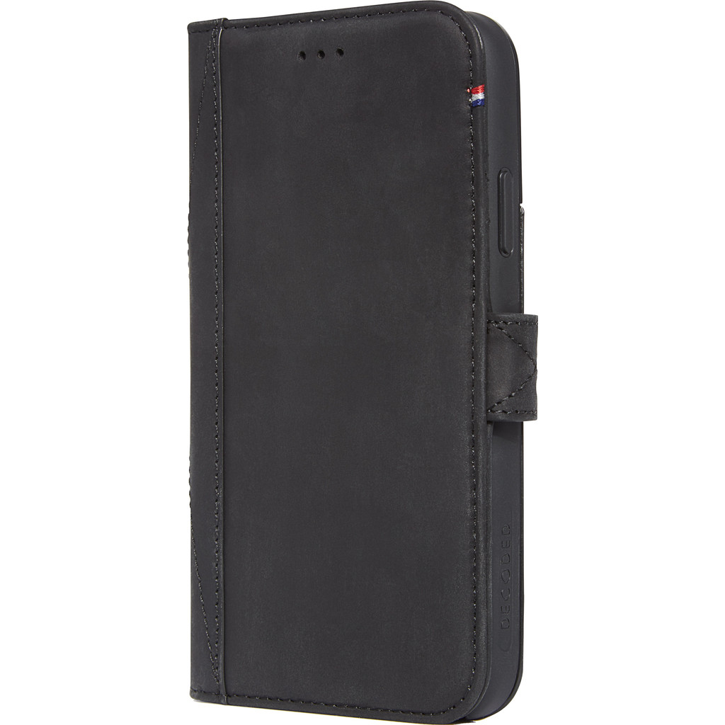 Decoded Leather Card Wallet Coque Arrière Apple iPhone Xr Noir