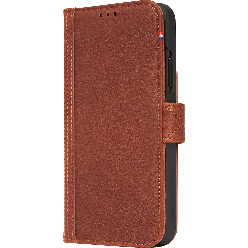 Decoded Leather Card Wallet Coque Arrière pour Apple iPhone Xs Max Marron