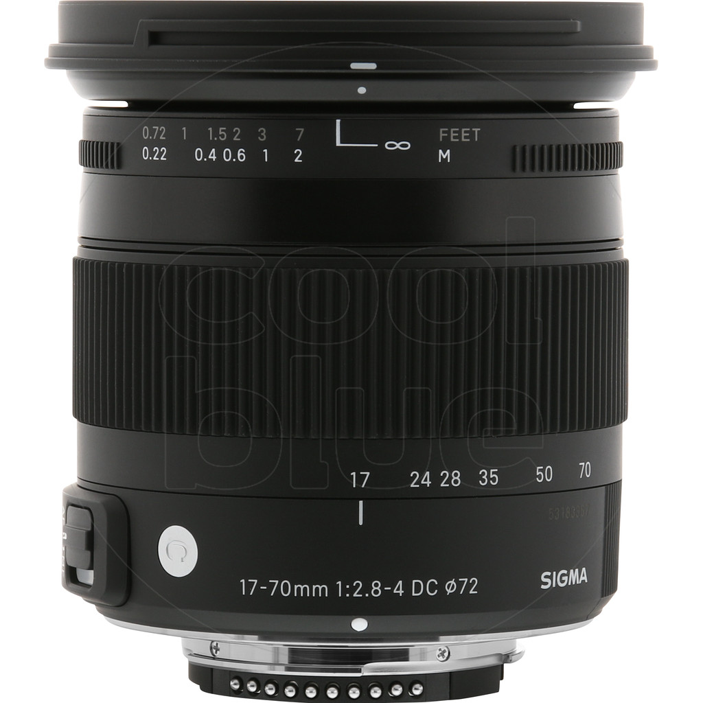 Sigma F 17-70 mm f/2.8-4 DC Macro OS HSM Nikon