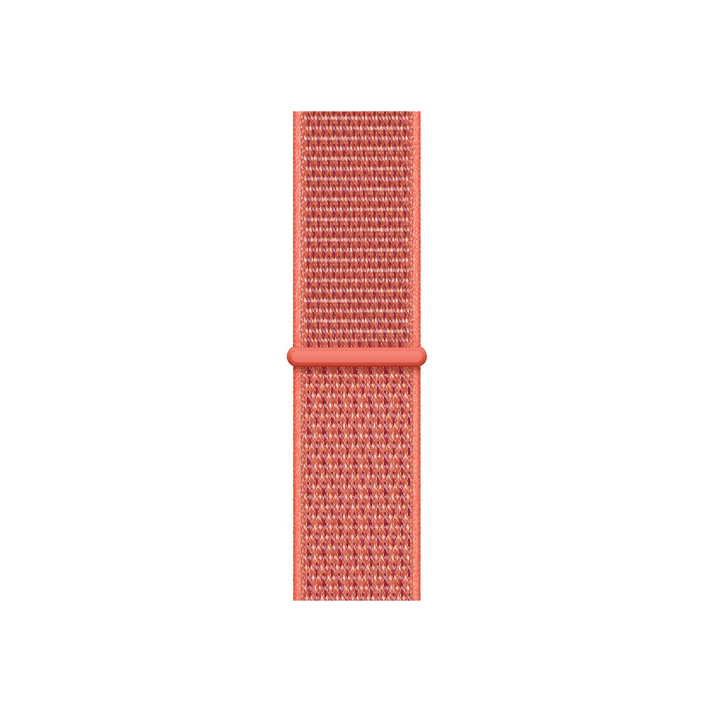 Apple Watch 44 mm Bracelet de Montre en Nylon Boucle Sport Nectarine
